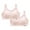 Pink, variant on 2 Pack Teen Girls Seamless Training Bras Comfortable Sports Bras Lightly Padded Everyday T-Shirt Bralettes U Neck No Underwire Lounge Bras for Age 8-16 Years