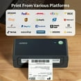thumbnail image 3 of JADENS Shipping Label Printer, Bluetooth Wireless Thermal Label Printer, Compatible with iOS, Android, Windows, Mac, Chromebook, Widely Used for,,, USPS, 3 of 9