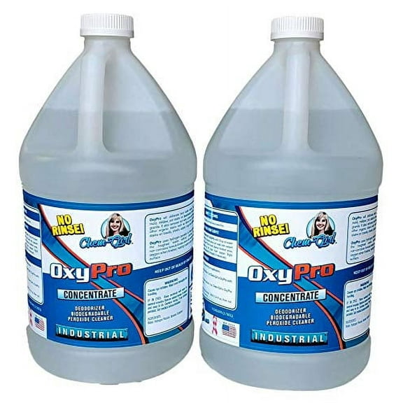 Concentrated Hydrogen Peroxide 5% (H2O2) Multi-Purpose Surface Cleaning- Spot & Stain Remover | Chlorine-Free & Color Safe - Carpet, Upholstery, Laundry, Grout, Hardwater, Rust + More 1 Gallon