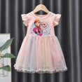 thumbnail image 1 of Verano chico niñas vestidos Navidad trajes dibujos animados Frozen Anna Elsa Olaf princesa Cosplay disfraz boda fiesta Formal vestido de baile 5T Gao Jinjia LED, 1 of 2
