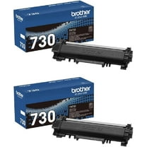 TN730 Brother Genuine TN730 Standard Yield Black Toner Cartridge 2-Pack, Approximately 1,200 page yield/cartridge