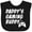 AB-Black, variant on Inktastic Daddy's Gaming Buddy with Controller Boys or Girls Baby Bib