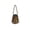 B, variant on Diceymbol Solar Projection Lantern Conical Dot Pattern Rope Handle Waterproof Warm LED for Patio Garden Outdoor Decor 7In