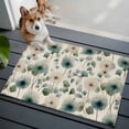 thumbnail image 3 of Entryway Rug 2'x3', Watercolor Dandelion Small Rug for Kitchen Bathroom Door Mat Indoor Entrance, Spring Floral Botanical Vintage Beige Non-Slip Area Rugs Floor Mats Carpet Front Door Rugs, 3 of 8