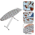 thumbnail image 4 of WIRESTER Iron Board Cover with Padding 15" x 54", Iron Board Cover Large Fits All Standard Sizes - English Bulldog Funny Playful Postures, 4 of 6