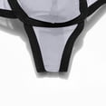 thumbnail image 6 of Teissuly Ice Silk Mesh Transparent Men's Thong Underwear Men's Thong Underwear Men's Underwear, 6 of 6