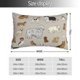 thumbnail image 2 of KLL Dog Animal Pillow Covers Envelope Closure,Super Soft and Cozy Fuzzy Fleece Pillow Case Cover (No pillow core）, 2 of 5