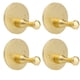 thumbnail image 1 of Ganchos adhesivos, ganchos para colgar en la pared, ganchos para toallas para baño, ducha, cocina, puerta del hogar, armario, 4 paquetes, 1 of 5