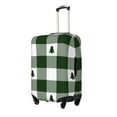 thumbnail image 2 of Balery Luggage Cover Green White Christmas Tree Lumberjack Plaid Print Suitcase Covers for Luggage Elastic Washable Suitcase Protector Fits 18-32 Inch Luggage-Large, 2 of 9
