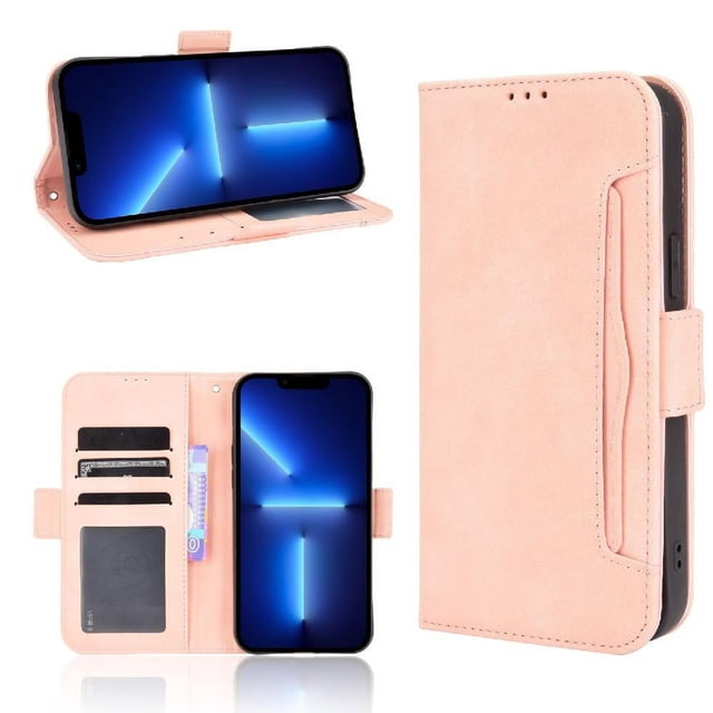 Funda Tipo Billetera GANGXUN para iPhone 13 PRO – Tapa Flip con Tarjetero