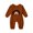 Brown, variant on Vedolay Tops for Girl Casual Toddler Kids Winter Zipper Coat Jacket Print Long Sleeves Outwear,Brown 0-6 Months