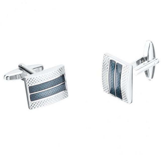 Gemelos sólidos formales jinwen para hombres de negocios 15x18mm