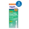 (3 pack) (3 Pack) Equate No Drip Severe Congestion Nasal Mist, 1 Fl Oz