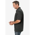 thumbnail image 3 of KingSize Men's Big & Tall Shrink-Less Lightweight Polo, 3 of 6