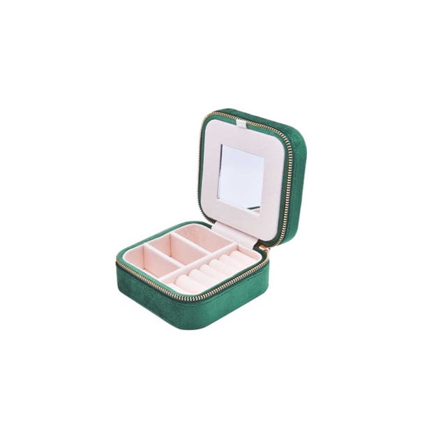 Guardurnaity Organizador de exhibición de joyas de terciopelo, caja de almacenamiento de gran capacidad, soporte para collares para estuche multifunción Ropa, zapatos y accesorios Miscelánea Tipo 1 Guardurnaity AP012195-01