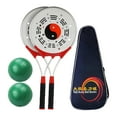 thumbnail image 1 of Juego de pelotas de raqueta Tai Rouli para práctica superior de Wushu chino Wing Chun fácil Conjunto F, 1 of 9
