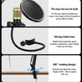 thumbnail image 7 of Fdelink F998 Audio Interface,Live Streaming Kit,Live Sound Card with Dj Mixer Effects & Voice Changer Audio Mixer Sound Mixer Board Led Light Voice Changer Sound Card with Multiple Sound Effects, 7 of 7