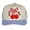 Sky Blue, variant on Vintage Cherry Bow Baseball Cap – Retro Two-Tone Curved Cute Casual Hat for Women & Teens, Pink