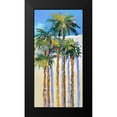 thumbnail image 2 of Slivka, Jane 11x18 Black Modern Framed Museum Art Print Titled - Shadow Palms I, 2 of 5