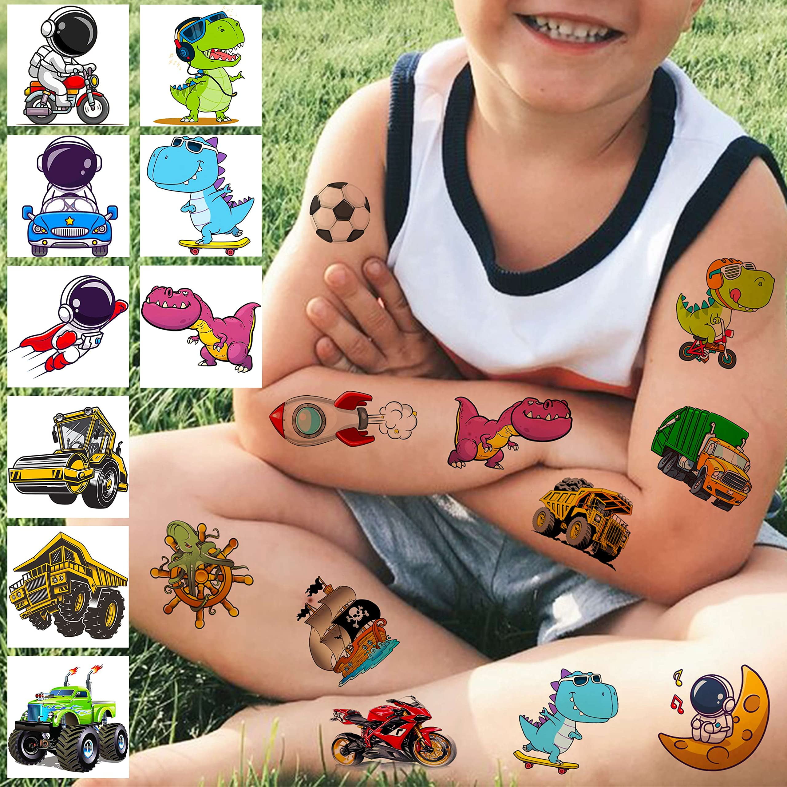 Rejaski 50 PCS Cute Animals ZOO Kids Temporary Tattoos For Girls Butterfly  Mermaid Unicorn 3D Cartoon Fake Tattoos For Child Toddler Boys Teen Fun  Small Tatoo Party Favor Sets Supplies Decoration