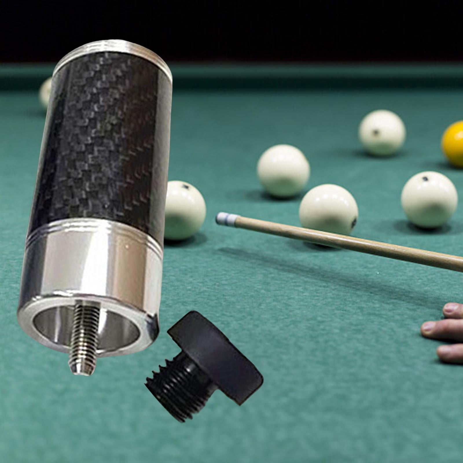 DimyFew Billiards Pool Cue Extension Snooker Cue Cue Extended Cue End Lengthener Cue End Length 7.5cm