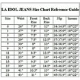 thumbnail image 7 of LA Idol Women's Rhinestone Mid Rise Bootcut Stretchy Denim Jeans Pants ( La Idol Bootcut White 4320BT ), 7 of 7