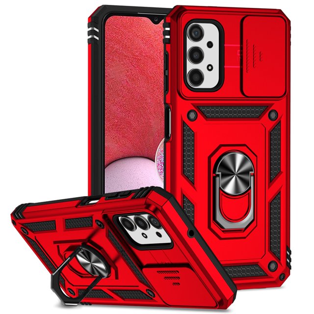 Funda Resistente Para Teléfono Celular 2 En 1 Con Lente Anticaída Con Soporte Para Ventana De Coche Para Samsung Galaxy A02 A02S A03 Core A03S A04 A04S A14 5G Gao Jiahui unisex