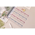 thumbnail image 6 of Tape Measure Metric Straight Ruler 20cm Metric Clear Measuring Tool Checkered Design With Wavy Line, 6 of 8
