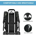 thumbnail image 7 of MOSISO Camera Backpack, DSLR/SLR/Mirrorless Photography Tactical Camera Bag Case with Tripod Holder & 15-16 inch Laptop Compartment & USA Flag Compatible with Canon/Nikon/Sony, 7 of 7