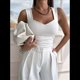 thumbnail image 5 of Camisetas Sin Mangas con Cuello en V para Mujer, Camisetas Básicas, Camisetas Corta, Camisetas y Verano, Camisetas Informales Ajustadas Acanaladas, , XL, 5 of 9