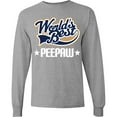 thumbnail image 3 of Inktastic Peepaw Grandfather Long Sleeve T-Shirt, 3 of 5
