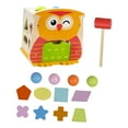thumbnail image 3 of Juguete de madera para clasificar formas y colores, clasificador de formas, juego interactivo de combinación práctico, educativo para niños de 3 años, 3 of 9