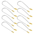 thumbnail image 4 of OULII 20Pcs Metal Hot Roller Clips Yellow Hair Styling Tools for Home Barber Beauty Salon Use, 4 of 8