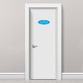 thumbnail image 5 of Unique Bargains 7'x3' No Soliciting Sign Acrylic Self Adhesive Oval Door Sticker Wall Sign Blue 2 Pack, 5 of 5
