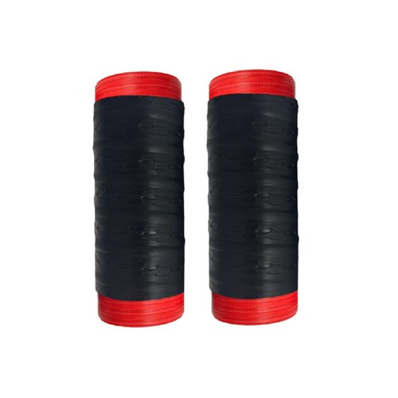 Pack of 2 Silicone Motorcycle Handlebar Covers Slip General Handlebar Grips Shaking Dampening for Ride