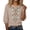 Green, variant on LIZUOJUN Womens Tops Puff Sleeve Crew Neck Top Work Blouses Dressy Casual Trendy Shirts Slim Fit Blouse Elegant Short Sleeve T-Shirt Pink M