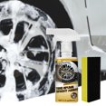 thumbnail image 4 of Abrillantador de espuma para llantas con esponja llantas Descontaminación de suciedad Limpiador de autos Cera para llantas Limpiador de ruedas Cola Abrillantador de espuma para neumáticos, 4 of 8