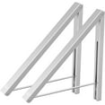 thumbnail image 1 of Percheros plegables de aluminio para pared, organizadores para ahorrar espacio de almacenamiento en el hogar, 2 paquetes, 1 of 5