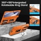 thumbnail image 2 of Funda VEGO con soporte, soporte magnético con anillo de 360° para Galaxy Z Fold 6, naranja, 2 of 5