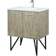thumbnail image 3 of Lexora Home Lancy 30" Single Quartz Top Bathroom Vanity with Chrome Faucet, 3 of 14