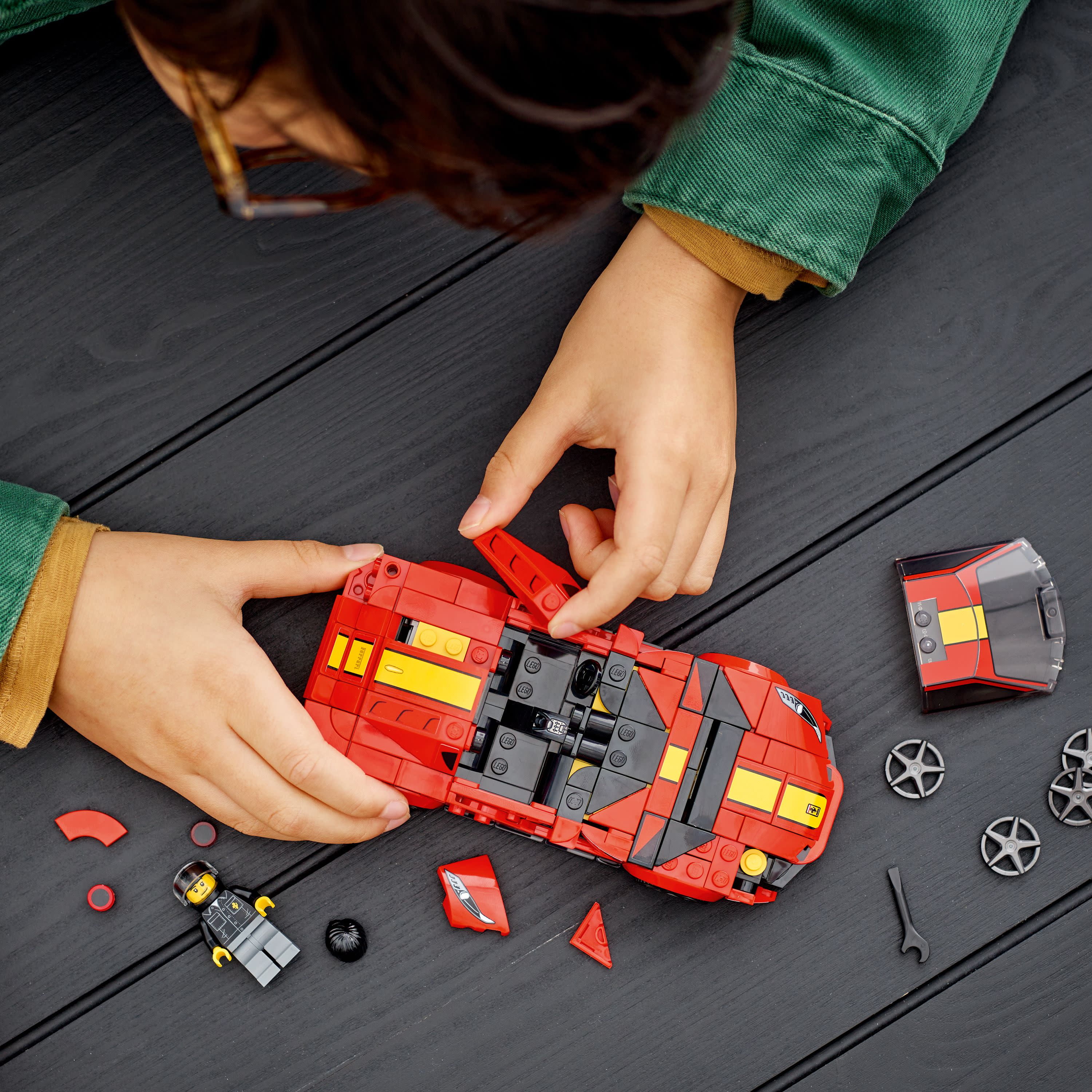 Lego Speed Champions Ferrari 812 Competizione Car Toy 76914 : Target
