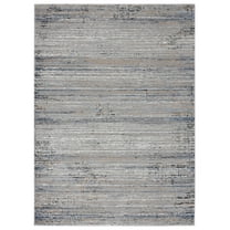 United Weavers Austin Area Rug 4540 20860 Westway Blue Bars Banded 5' 3" x 7' 2" Rectangle