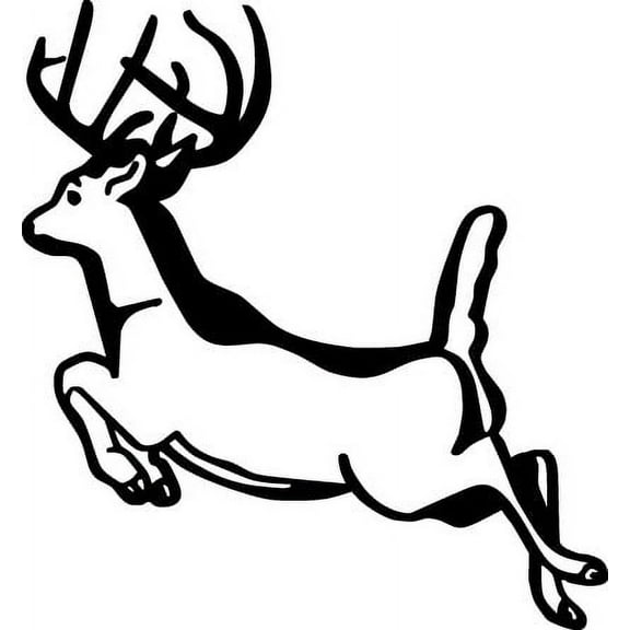Wall Decal Deer Animal Hunting Deer Predator Doe Hunting Bow Arrow Bulls Eye Wilderness Camouflage Holiday Gift Ideas Sticker - Size: 20 Inches X 20 Inches