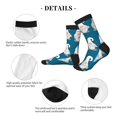 thumbnail image 4 of KLL Nurse Doctor Gnomes Print Cool Socks Men's Women's Crew Socks Funny Crazy Novelty Stockings, 4 of 7