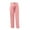 Pink, variant on Jacenvly Pants for Women Suit Pants Long High Waisted Pocket Plain Trousers for Women Fashion Solid Buttons Pants