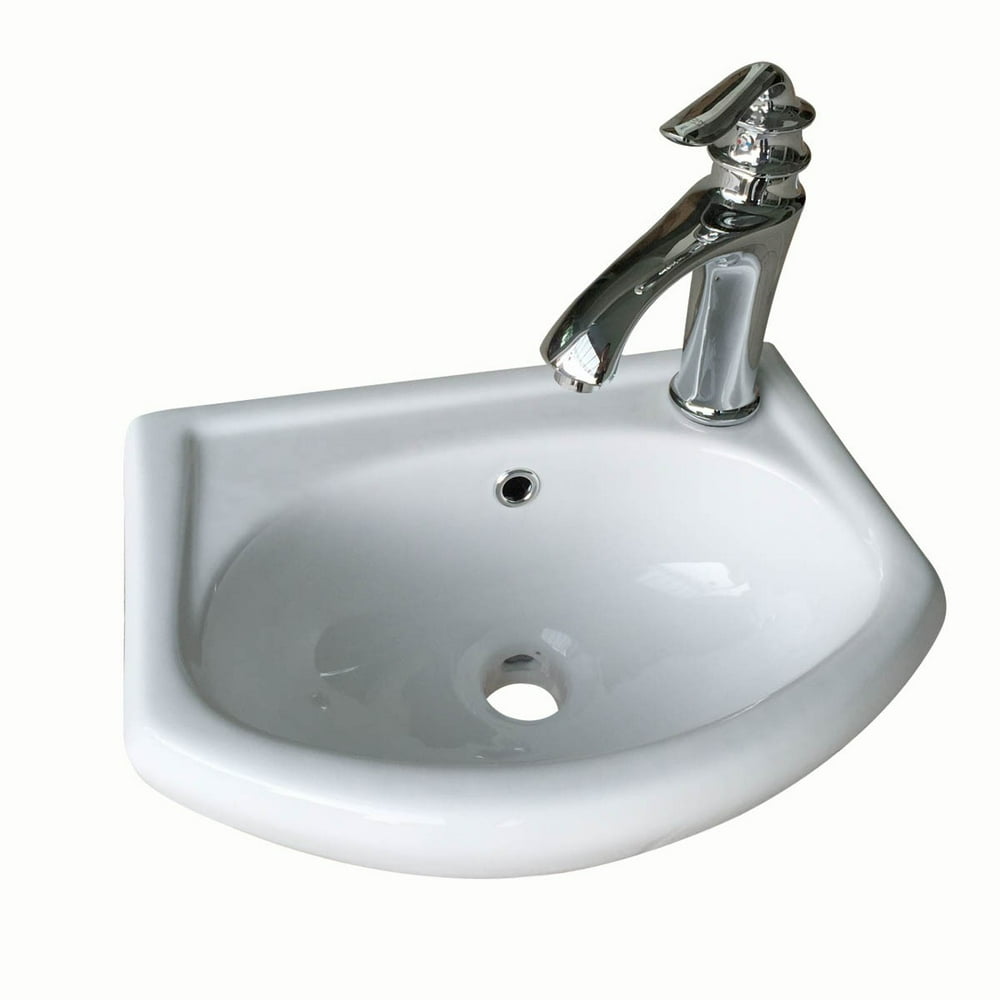 Renovator's Supply Dell Offset Faucet 16 1/8" Wall Mounted Bathroom
