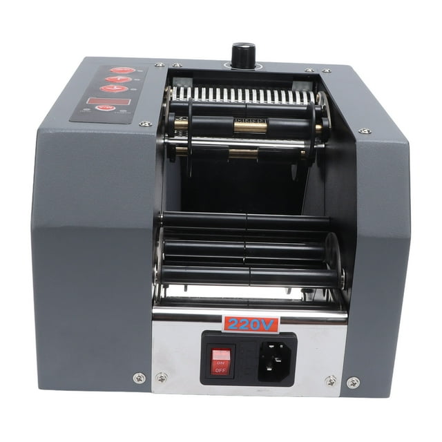 Machine de Découpe de Ruban, Affichage Numérique LED Distributeur Automatique de Ruban Largeur Maximale 80mm pour Usine Prise US 110V