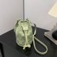 thumbnail image 4 of Bolso Tejido Hobo Tipo Cubo Cordón Cuero PU para Mujer Monedero, 4 of 9
