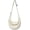 Beige, variant on Unisex Messenger Bag Women's Men's Crossbody Bag Korean Version Simple Solid Color Dumpling Bag Large Capacity Couple Bag