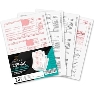 TOPS 22904KIT W-2 Tax Form Set - 24 Sets, 6-Part Carbonless